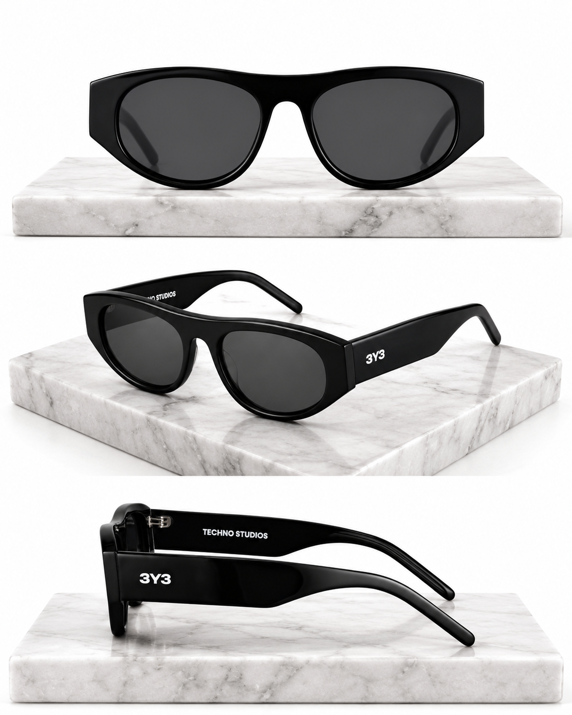 Techno Studios eyewear developed with 3Y3
